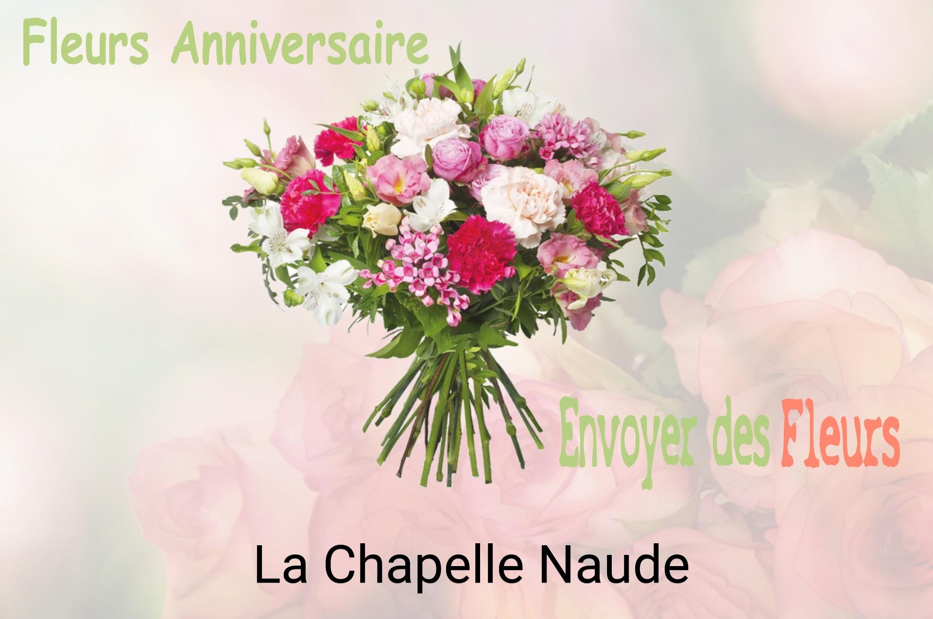 Bouquet de fleurs d’anniversaire livré à La Chapelle-Naude