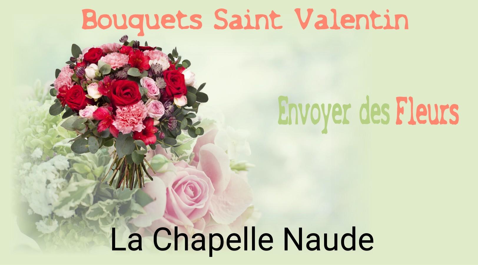 Roses de Saint-Valentin livrées à La Chapelle-Naude